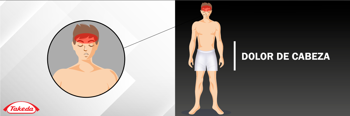 Dolor de cabeza.